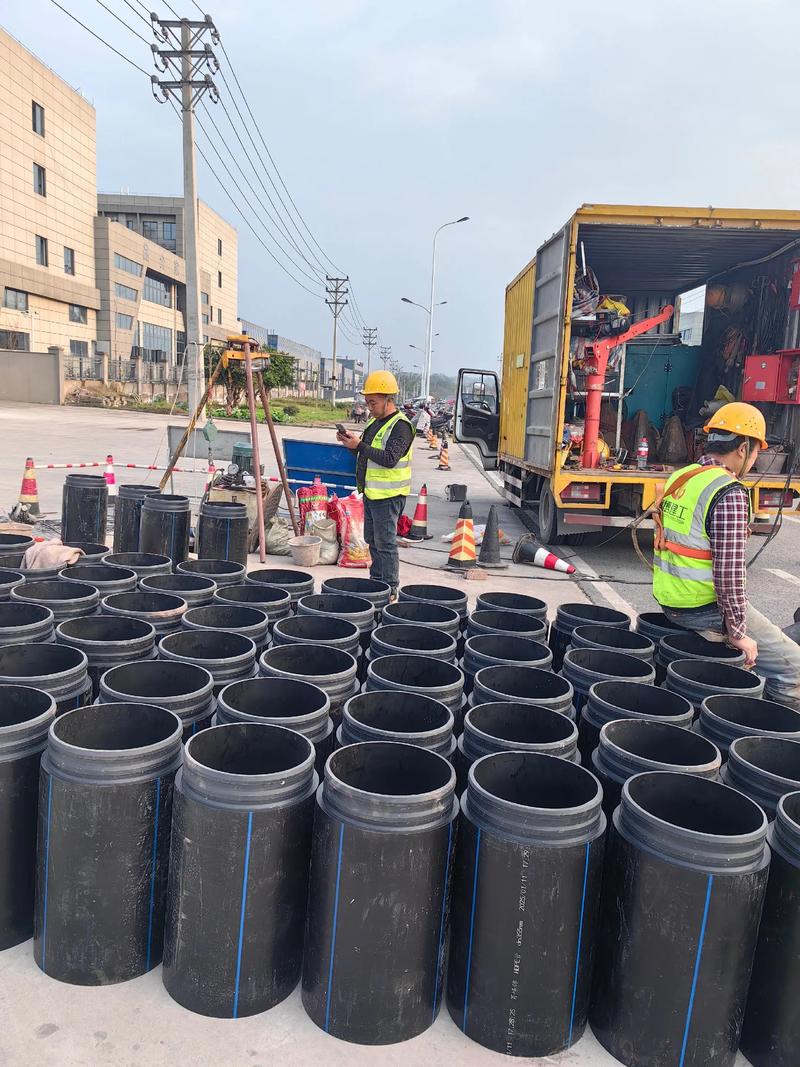 千家镇管道短管置换